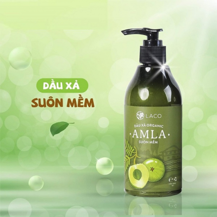 Dầu xả Organic Amla cho mái tóc suôn mềm, óng ả, 300ml