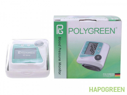 Máy đo huyết áp cổ tay điện tử tự động Polygreen KP- 6230