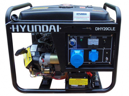 Máy phát điện chạy dầu Hyundai DHY20CLE (1.7-2 kw)