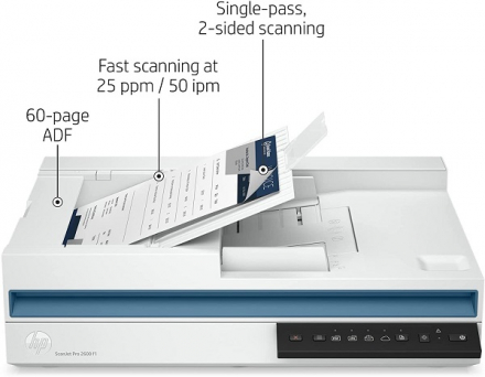 Máy scan HP ScanJet Pro 2600 f1