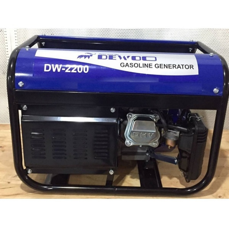 Máy phát điện chạy xăng 2.2KVA Dewoo DW-2200